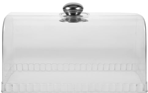 Amosfun Transparent Cake Cover Dome 10.8 Inch Reusable Food Lid for Cake Stand Protective Dessert Display Cover for Home Kitchen Parties