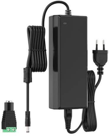 BTF-LIGHTING Strömförsörjning 12 V 10 A 120 W CE-certifierad AC 100-240 V till DC 12 V LED-transformator för WS2811 WS2814 WS2815 5050SMD COB RGB RGBW, WiFi Router, USB-nav, TV-låda