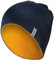 Uvex K26 7308 - Wintermütze für Damen & Herren - Beanie-Strickmütze in Blau-Gelb Unisize