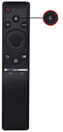FOXRMT Remplacement Télécommande Samsung BN59-01274A BN59-01266A pour la télécommande Samsung Smart TV avec Bouton Vocal - Easy Pair pour Télécommande téléviseurs Samsung Fonction vocale intégrée