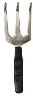 TRTO 1x Aluminium Hand Fork Garden Tool Useful For Garden and Outdoor Easy To Use