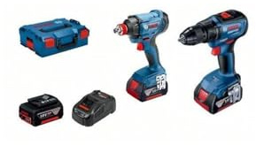 Bosch GDX 180-LI + GSR 18V-50 (3 x 5.0 Ah; L-Boxx)