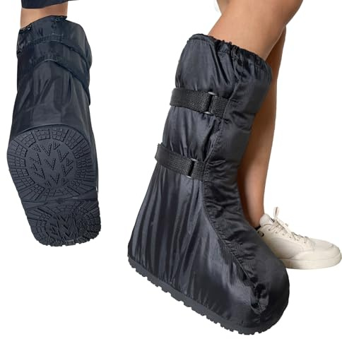 Short Waterproof Walking Boot Cover for Medical and Orthopedic Boots