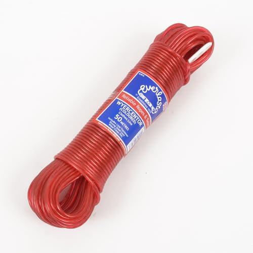 EVERLASTO WYERCENTOR färgade klädlinjer 3.5mm x 20M Röd