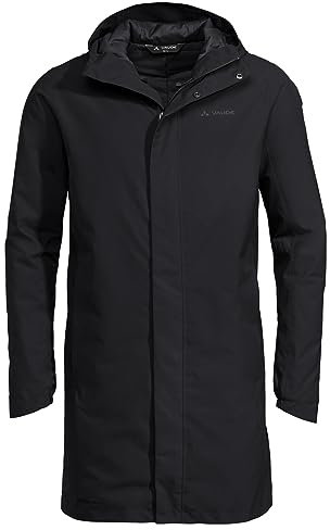 VAUDE Herren Mens Cyclist Padded Parka Jacke, Schwarz, L EU
