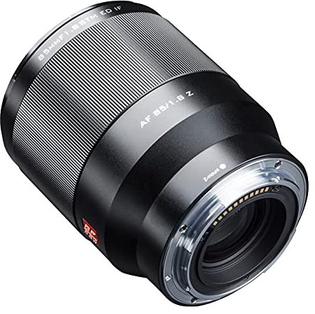 VILTROX Objetivo de Enfoque Automático F1.8 de 85mm Compatible con Nikon Z-Mount Z7Ⅱ Z6 Z6 Ⅱ Z5 Z50, Lente de Retrato Telefoto Medio de Fotograma Completo con Enfoque Ocular