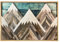 FUFRE Montagna in Legno, Pittura Decorazione Murale Ufficio Casa (B)
