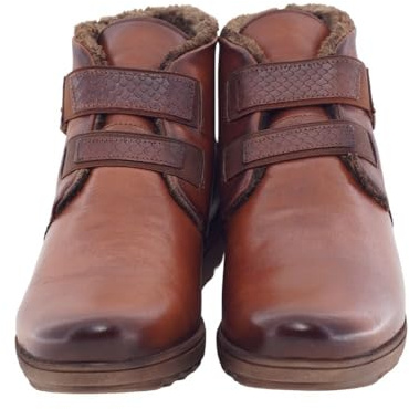 GIORDA 27491. Botin Sport DE Piel con Gancho y Bucle Mujer