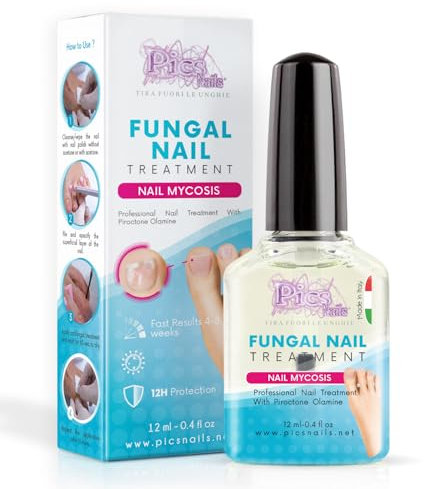 Tratamiento Hongos uñas pies 12 ml - Tratamiento para quita hongos uñas, Previene, Combate y Trata los Hongos en las Uñas de los Pies y de las Manos y Restaura el Aspecto Natural de las Uñas