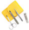 Coupe Ongle pour Femmes,4 PCS Kit Manucure Kit Coupe Ongle Manucure Acier Inoxydable Coupe Ongle Professionnel pour Hommes Femmes