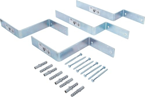 BGS Diy 88315 | väggkrok set | för fasta tältuppsättningar | 4 delar