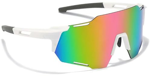 YQBFTC Running Sunglasses for Men Women,UV400 Protection Cycling Glasses,SportsSunglasses,TR90 Superlight Frame Sunglasses Bike Glasses for Hiking Fishing Ski Surfing