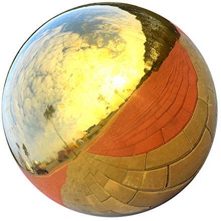 SM SunniMix Gartenkugel Dekokugel Edelstahlkugel, für Innen/Außen Deko, 200 mm