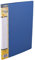 D.RECT Lot de 10 Porte-Documents en Polypropylène | 10 Chemises à Haute Transparence | Etiquette pour Décrire le Contenu sur la Colonne Vertébrale | A4 | Couleur : Bleu