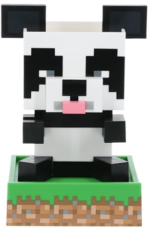 Organizador de escritorio panda Minecraft - Producto oficial, accesorio para escritorio para lápices, bolígrafos y marcadores con bandeja y soporte para teléfono