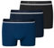 Schiesser Herren 3 PACK Boxershorts Bio Baumwolle Multipack - 95/5 Organic, sortiert 2_173986, 7/ XL