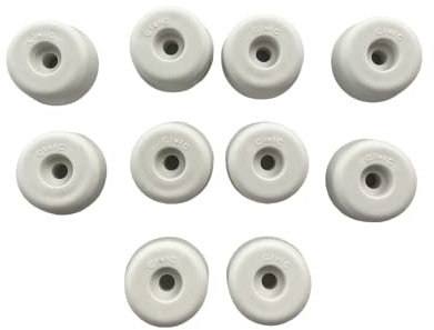 Butée élastomère blanc diamètre 25 mm