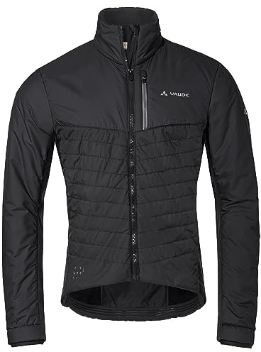 VAUDE Herren Posta Insulation Jacket, wärmend, winddichte und atmungsaktive Zonen, atmungsaktiv, Passform: Slim fit, black uni, L