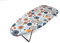 Jata Hogar HPLA5213 – Asse da stiro da tavolo con top 75 x 34 cm – adatto per appendere – Space – 100% cotone, multicolore, piccolo