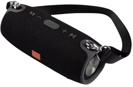 Generico Speaker Cassa Bluetooth Potente Impermeabile IP67 - Altoparlante Waterproof Portatile - WiFi 20W Boombox 23 X 9 cm Tracolla Vivavoce Multicolore