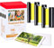 Compatible con Canon Selphy 3115B001(AA) cartucho de impresora y papel, 3 cartuchos y 108 papel fotográfico (100 x 148 mm), combinación de valor añadido, para Selphy CP1500 CP810 CP820 CP910 CP1000