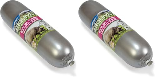 ARQUIVET Salsicce di prosciutto con Verdure - alimento umido per cani - prosciutto con ortaggi - 500 g (Confezione da 2)