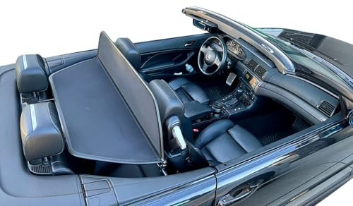 Aperta Windschott passend für BMW 3er Reihe (2000-2006) 100% Passgenau OEM Qualität Schwarz Windstop Windabweiser