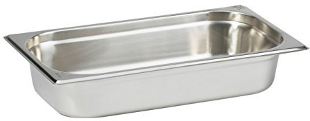 Stainless Steel 1/3 Gastronorm Container 65mm Pan Deep, Catering, Bain Marie, Gastro Food Pans