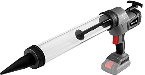 GRAPHITE 18-V-Versiegelungspistole, Konstruktion und Versiegelung von Oberflächen, presskraft bis zu 4.500 N und Extrusionsgeschwindigkeit von 0,7 bis 11 mm/sec, 6 Geschwindigkeitsstufen