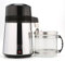 1 Gallon Water Distiller, 750W Distilled Water Making Machine with BPA-free Water Pitcher for Home Countertop, 304 Stainless Steel Water Distilling Machine (Black)