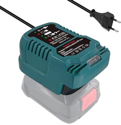 Chargeur de rechange pour batterie Bosch 18 V PBA Haus und Garden System - Taille 1/3 - Pour chargeur Bosch AL1820CV AL1830CV AL1860CV (uniquement pour batterie 18 V)