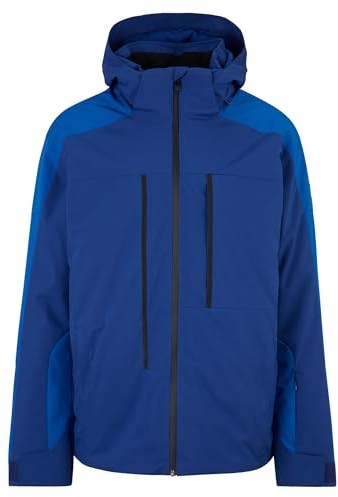 Ziener Taponga Giacca da Sci/Snowboard, Traspirante, Impermeabile, Blu (Vista Blue), 52 Uomo