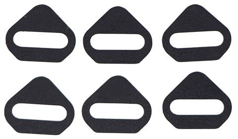 6x Set Cleat SPACER 1mm Mountain MTB for SPD Constant Thickness stackable Angled