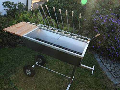 Kirschner Metallbau STECKERLFISCHGRILL FISCHGRILL Edelstahl Grill Edelstahlgrill Mangal Spießgrill BBQ