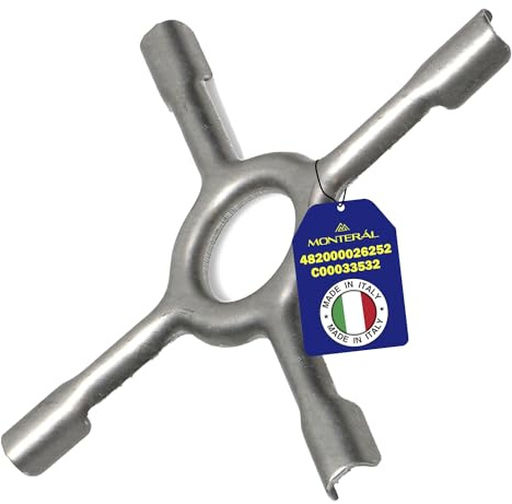 Universal Gasherd Aufsatz 130mm C00033532 482000026252 für Whirlpool | für Indesit - Gaskocher Aufsatz für die Kaffeemaschine und Kleines Kochgeschirr - MADE IN ITALY - MONTERAL