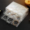 Nwvuop Acrylic Bracelet Storage Box 3 Drawers Clear Bracelet Holder Jewellery Storage for Bracelet Watches Chain