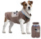 FEimaX Warme Hundemantel Winddichte Haustier Winter Fleece Hundejacke Winterweste mit D-Ring Hundekleidung Welpenjacke für Kleine Mittlere Hunde