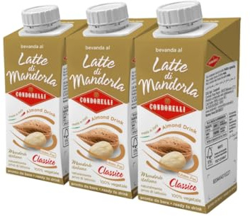 Latte di Mandorla Classico Condorelli 3 Brik da 200 ml