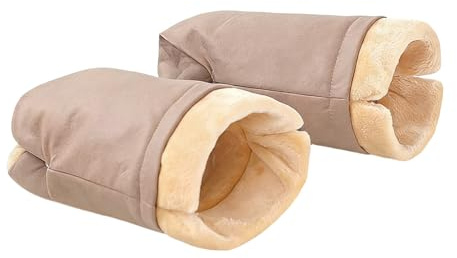 Moufles pour guidon de poussette Accessoires pour poussette, gris, Consulte la descripción