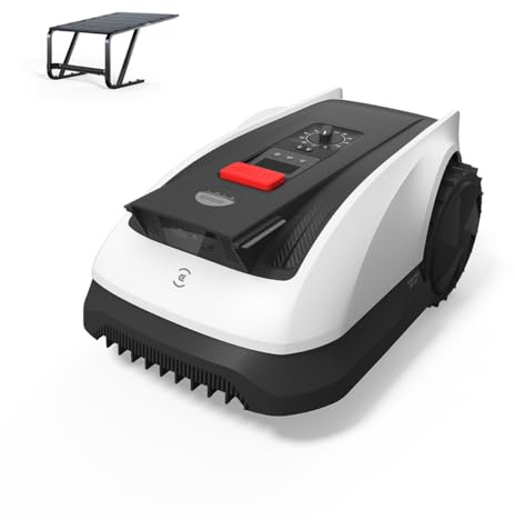 ECOVACS Goat O800 RTK Mähroboter, mit Mähroboter Garage, 800m², LiDAR-gestützte RTK+Vision Navigation, Rasenmäher Roboter, Auto-Kartierung, Passiert 0,7m Engstellen, Präzises Kantenmähen