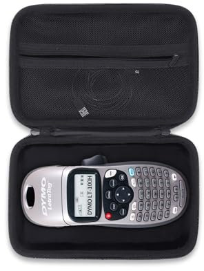 AONKE Hart Tasche Case für Dymo LetraTag LT-100H/ LT-100H+ Plus/LetraTag XR Beschriftungsgerät Handgerät Tragbares Etikettendrucker Etui Schutzhülle.