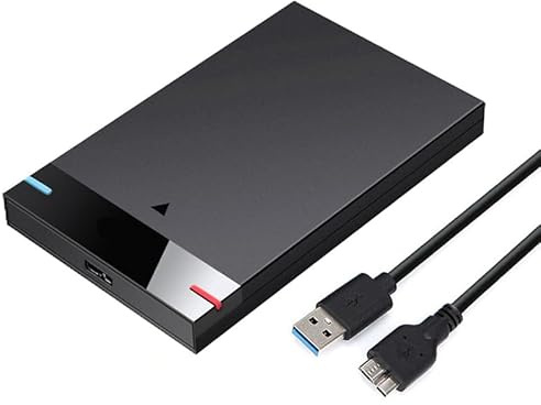 HWAYO 2.5'' 250GB Ultra Slim Portable External Hard Drive USB3.0 HDD Storage for PC, Desktop, Laptop, MacBook, Chromebook, Xbox One