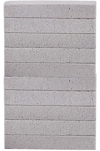 Pumice Stone Toilet Cleaner, Pool Abrasive Block, Heavy-Duty Non-Scratch Scrubber, Multi- Grout Tile Glass Material, Ideal for Shower Bathtub Oven Seam Maintenance