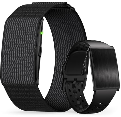 iSo Tech Fitness Tracker Damen Herren ohne Display, Smartband Smartwatch 24/7 Aktivitäts und Schlaftracker mit Herzfrequenz mit KI-Analyse, 60 Tage Akkulaufzeit, 170+ Sportmodi, Kein ABO erforderlich