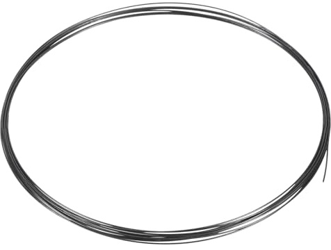 QUARKZMAN Volframtråd 99,95 % hög renhet volframtråd 0,1 mm diameter x 3 meter längd volframtråd metallspole för glödlampstillverkning industri