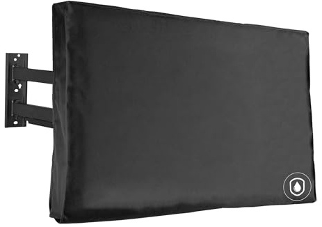 VIVO Flat Screen TV Cover Protector for 55 to 58 inch Screens, Universal, Outdoor, Weatherproof, Water Resistant (COVER-TV055B)