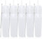 Volhoply 480ml Kunststoff Skinny Becher Mit Deckel und Strohhalm Bulk 10 Pack, Isolierte Doppelte Wand Bpa Frei Matte Acryl Becher, Eiskaffee Reise e Party Cup, Diy Geschenke(Weiß,10 Set)