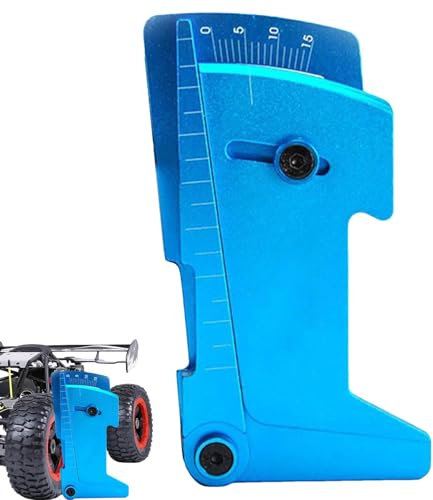 Tragbares Lineal-Werkzeug, verstellbares Auto-Lineal, verstellbare Fahrhöhe, präzises RC-Auto-Messgerät, RC-Reifenfahrt-Höhenmesser, RC-LKW-Lineale, Road-Auto-Lineale, stabiles Lineal für