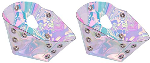Steowsey 1 Paire de ProtèGe-Orteils de Patins en PVC Embouts de Patins à roulettes pour Patins à roulettes Embout de Protection Housse de Protection Bouclier de Chaussure