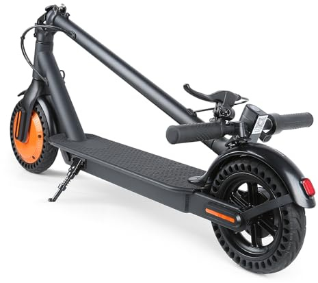 Trottinette Electrique, Moteur 500W/25KM/H, Autonomie de 20 km, Batterie 36V 5.2AH, 8.5'' Pneu Anti-crevaison, Trottinette Électriques Adulte Pliable, avec Double Frein, APP